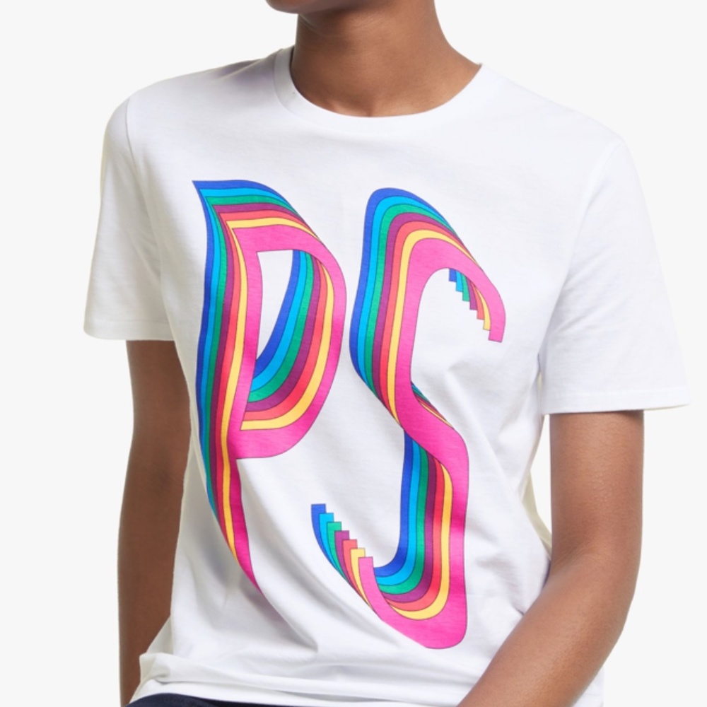 Paul Smith Women's Rainbow PS T-Shirt